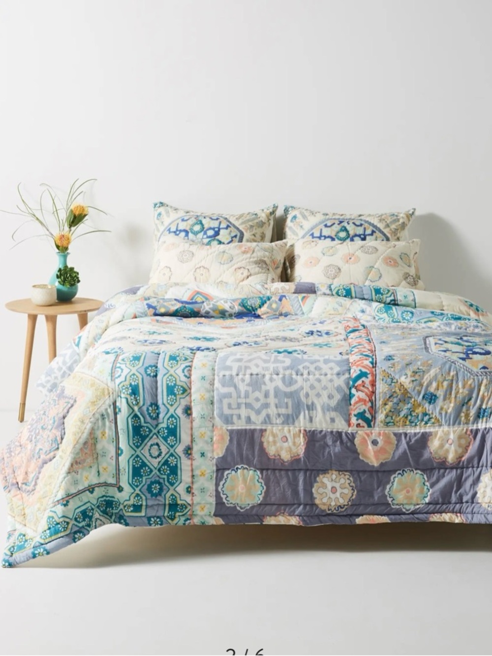 Anthropologie Twin Quilt set